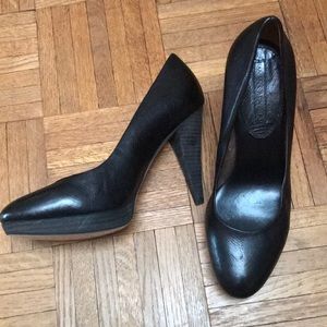 Banana Republic Platform Leather Pumps 8